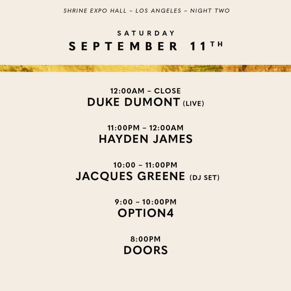 [EVENT REVIEW] Duke Dumont Makes Triumphant Return to the LA Shrine