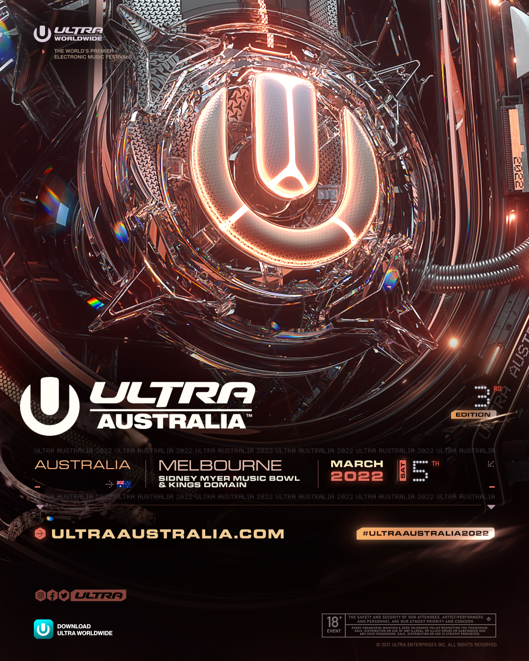 Ultra Australia Will Return To Melbourne In 2022