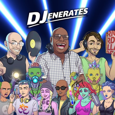 DJenerates, NFT, Carl Cox