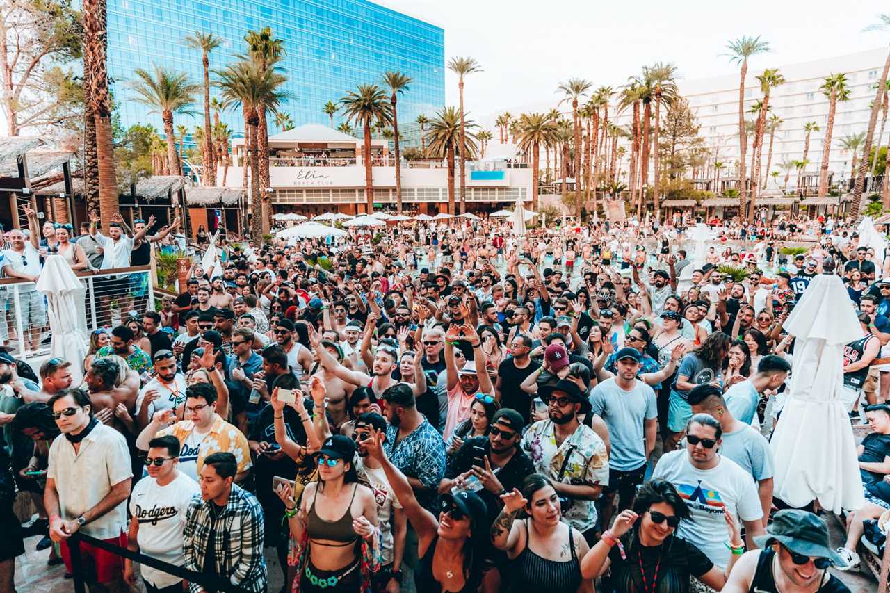 Virgin Hotels & Élia Beach Club Shine Bright During EDC Week