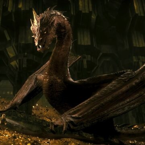 Smaug in The Hobbit & Lord of the Rings