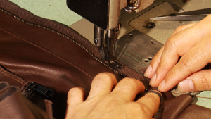 Image showing sample of lesson Sewing Leather Jacket