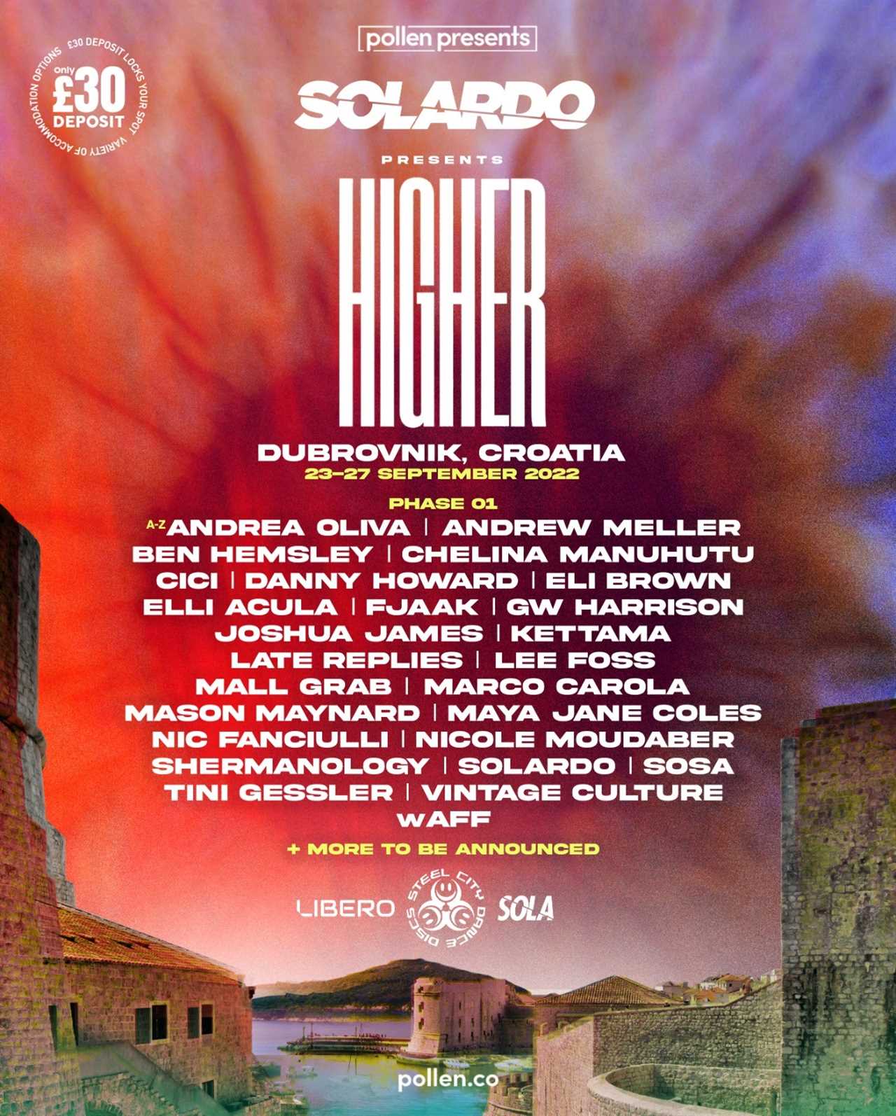 Solardo Presents Higher Dubrovnik