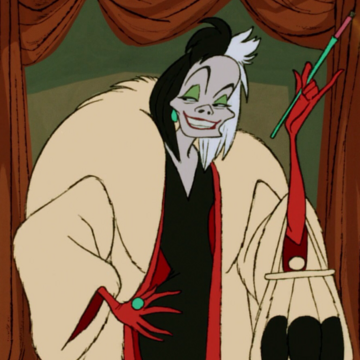 Cruella De Vil disney villains female