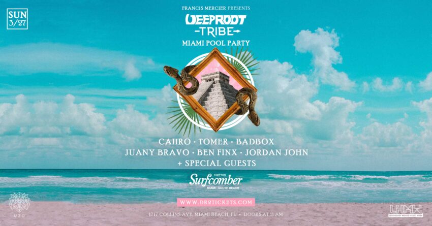 Deep Root Takes Over Miami Music Week with Offaiah, Roger Sanchez and Special Guests
