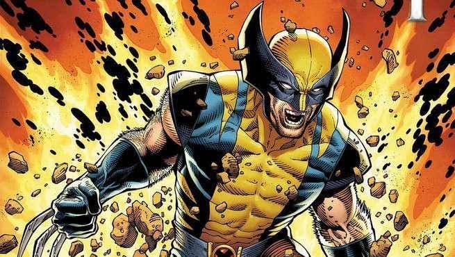 Wolverine yellow cartoon characters