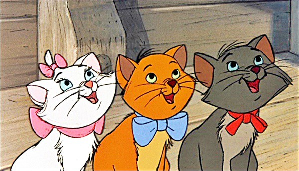 Toulouse, Marie and Berlioz (The Aristocrats) Disney animals