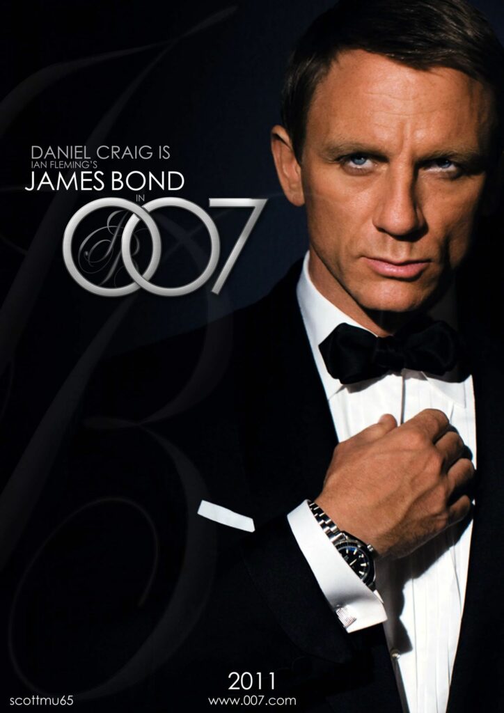 famous fictional characters: james bond