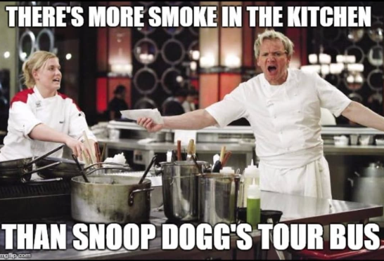 Then Snoop Dogg's Tour Bus