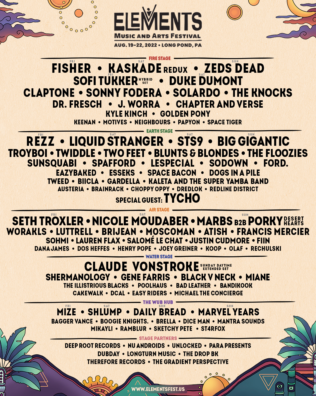 Festival Spotlight: Elements Music and Arts Festival ￼￼￼