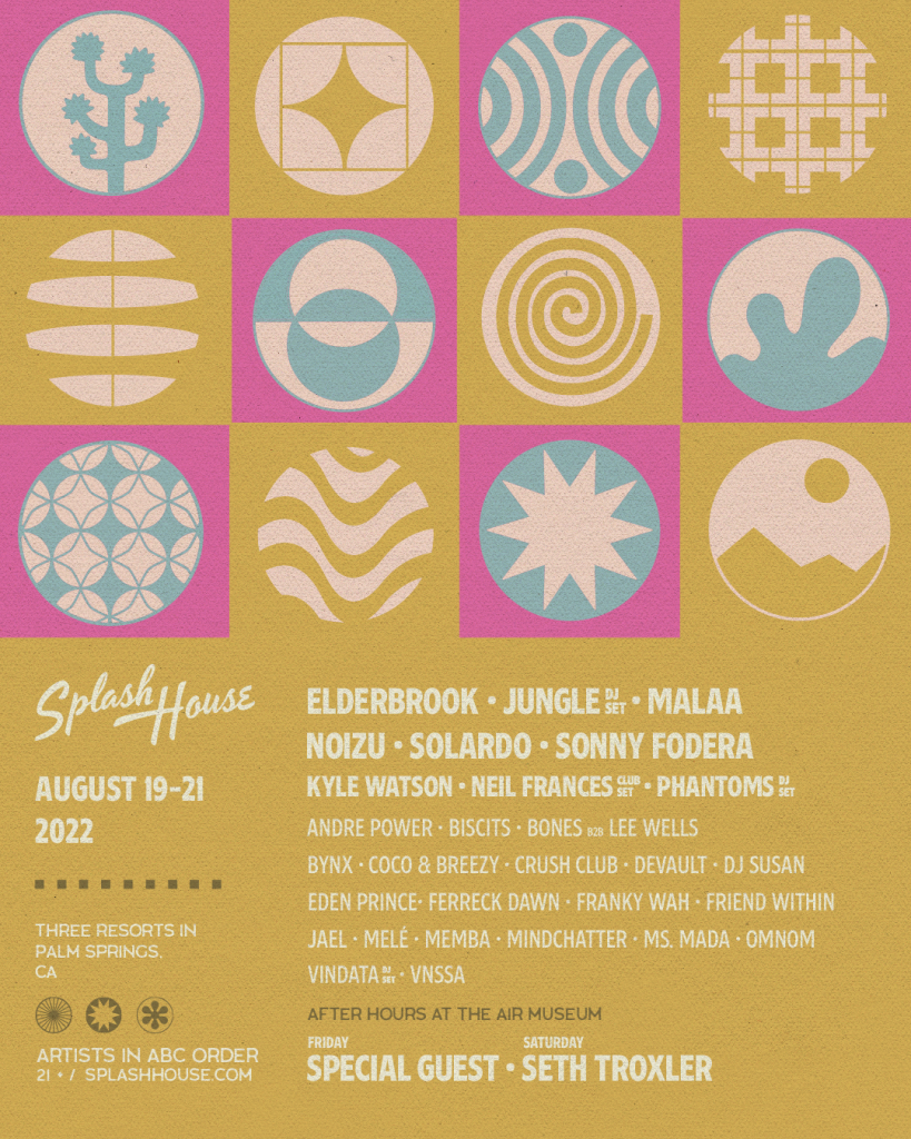 Splash House Lineup