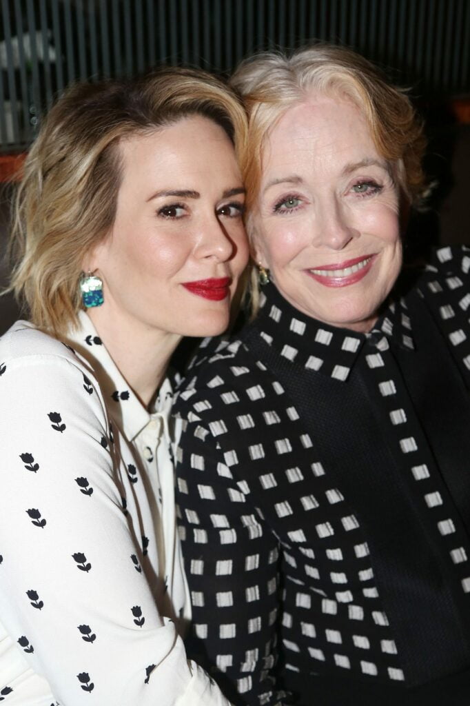 Sarah Paulson and Holland Taylor Lesbian Celebrity Couples