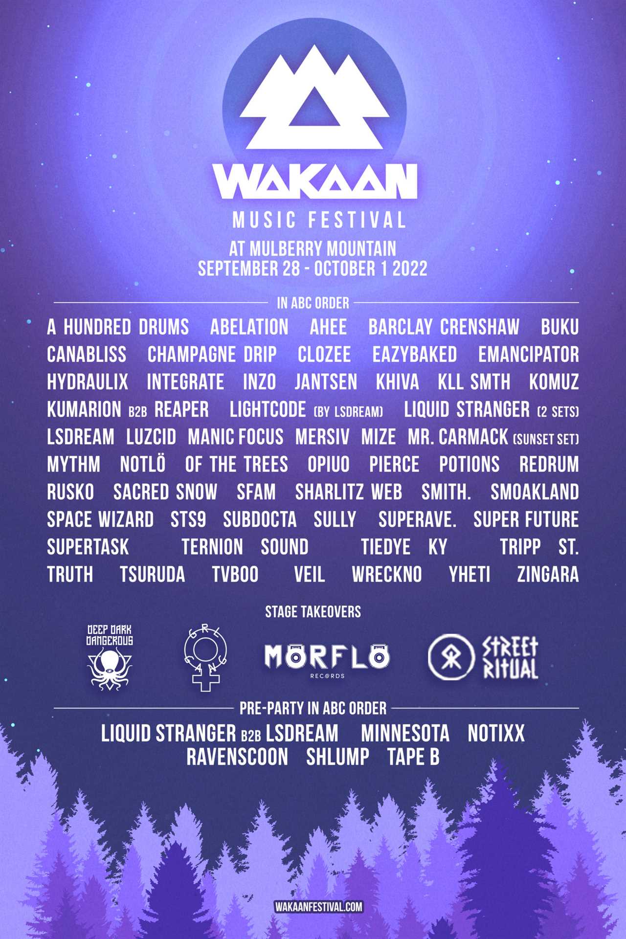 Festival Spotlight: WAKAAN Music Festival Returns To Mulberry Mountain This Fall