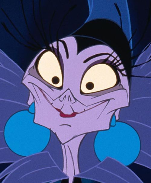 Yzma Cartoon Villains