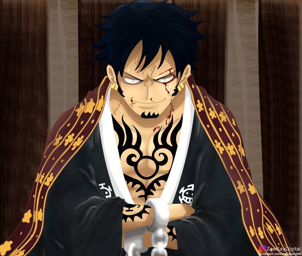 Trafalgar D. Water Law one piece characters