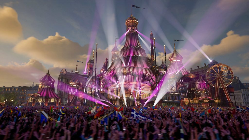 Picture of Tomorrowland stage