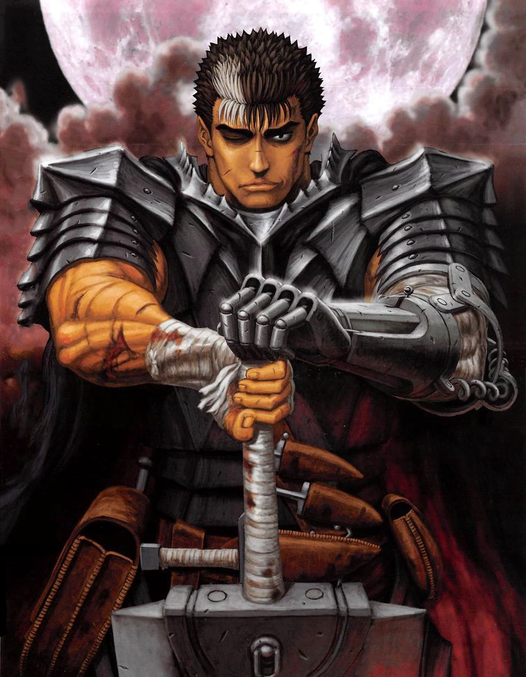 Guts Sad Anime Characters