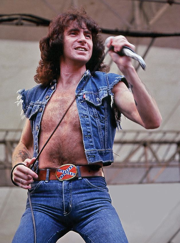 Bon Scott best rock frontmen singers of all time