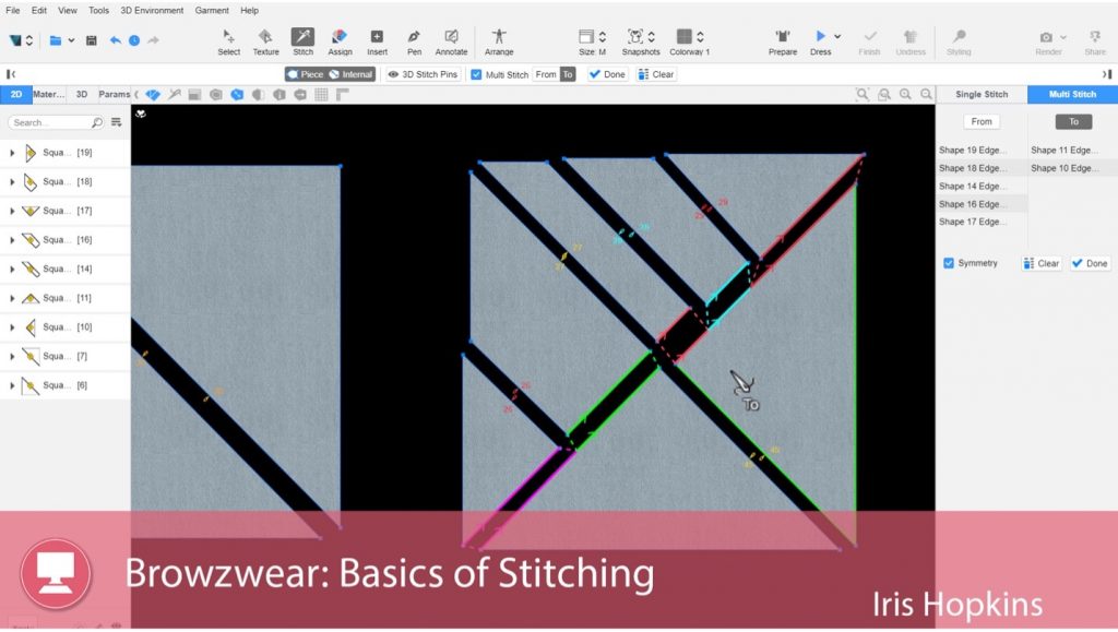 Iris Hopkins - first lesson in 3D for 