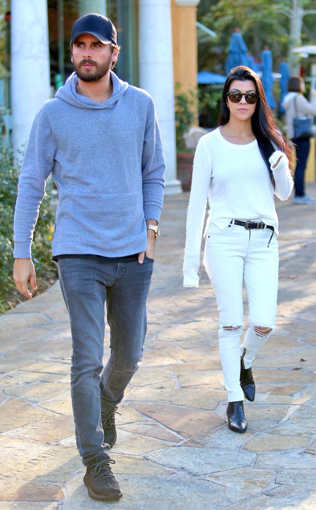 Kourtney Kardashian and Scott Disick