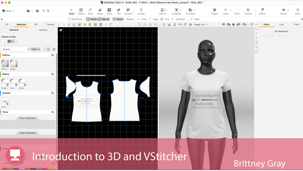 image of 3D design software lesson 