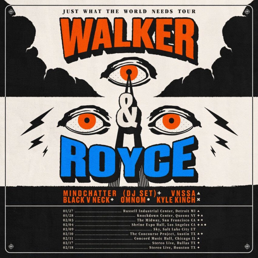 Walker & Royce Have Just What The World Needs on New EP and US Tour