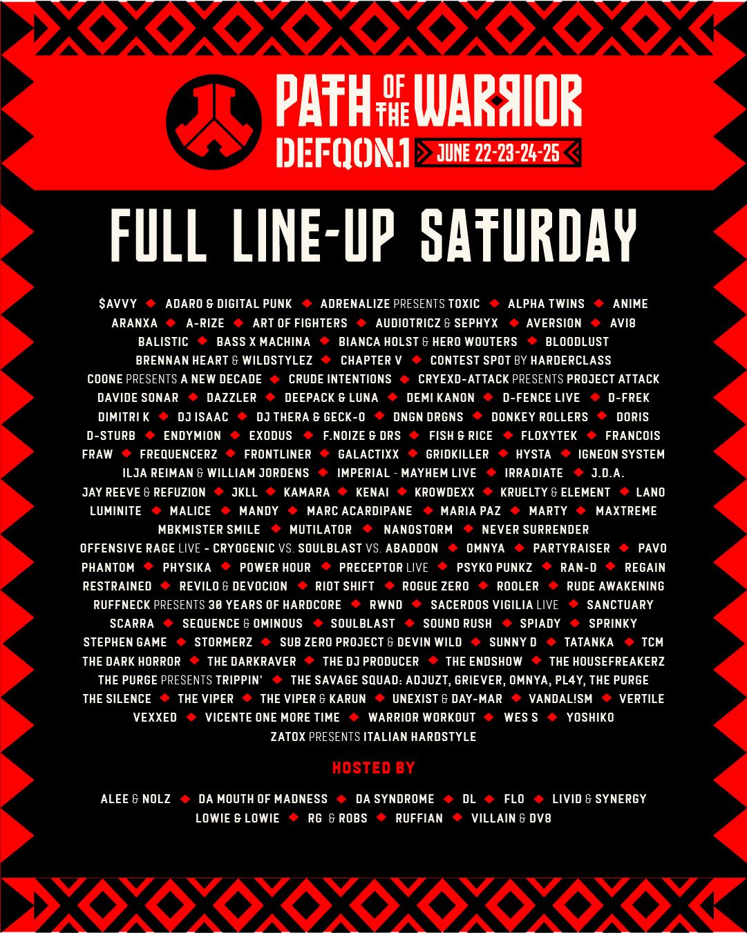 Defqon.1 Unveils Biggest Lineup Ever For 2023 With Over 350 Artists