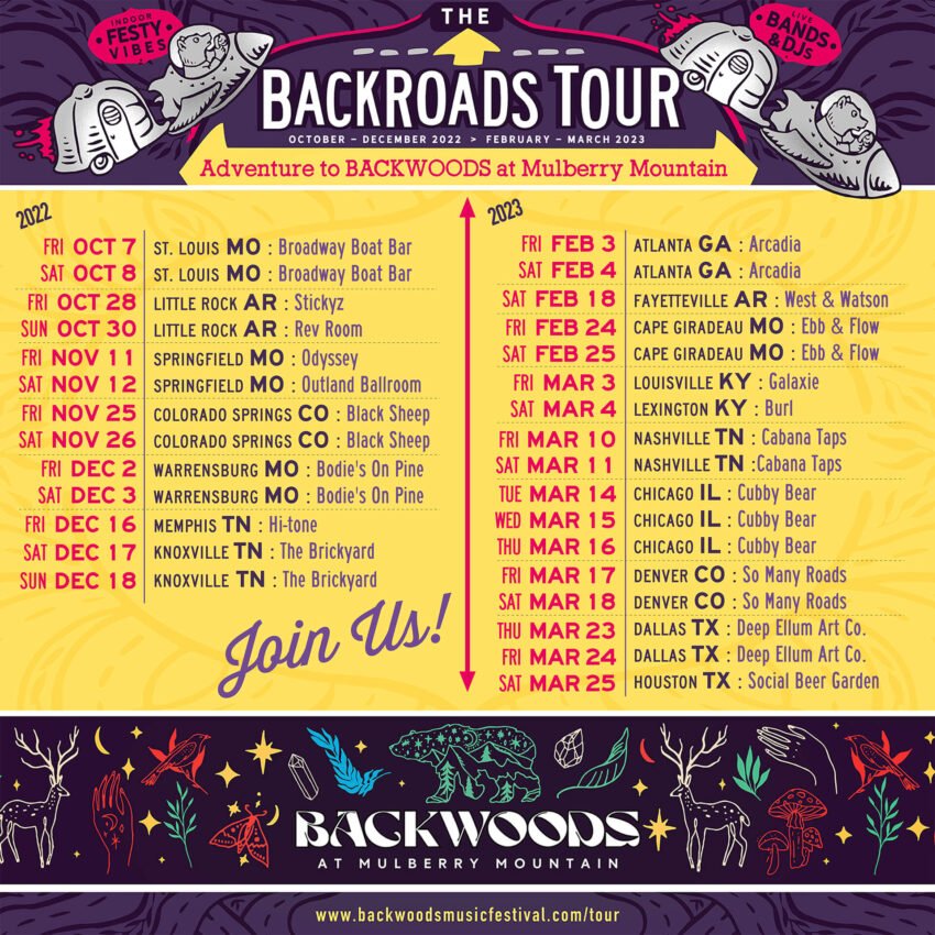 Podcast with Big Gigantic : On the Road to Backwoods at Mulberry Mountain