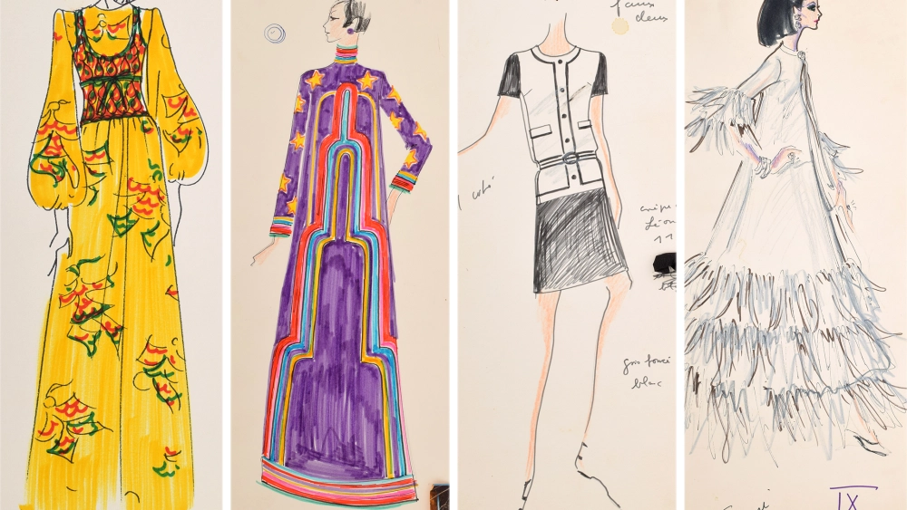 CELEBRATING KARL LAGERFELD: AS BOTH ILLUSTRATOR & DESIGNER