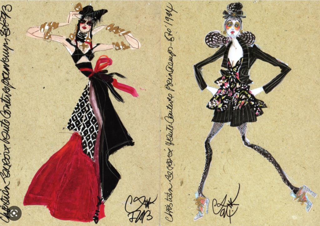 CELEBRATING KARL LAGERFELD: AS BOTH ILLUSTRATOR & DESIGNER