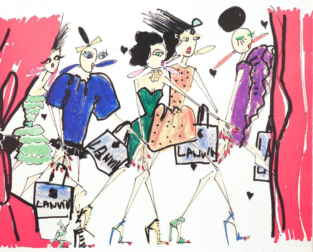 CELEBRATING KARL LAGERFELD: AS BOTH ILLUSTRATOR & DESIGNER