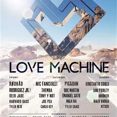 Rødhåd, Pig & Dan, & Nic Fanciulli To Headline SoCal Desert Festival, Love Machine 2023