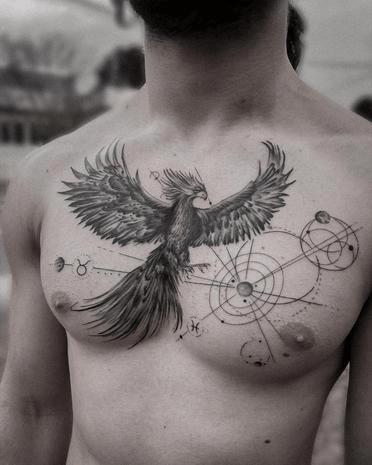 phoenix tattoo symbolizes