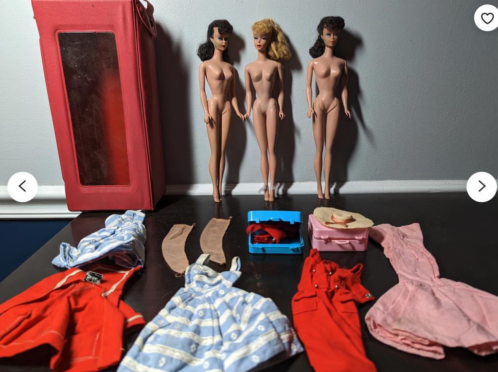 Barbie dolls circa 1960s