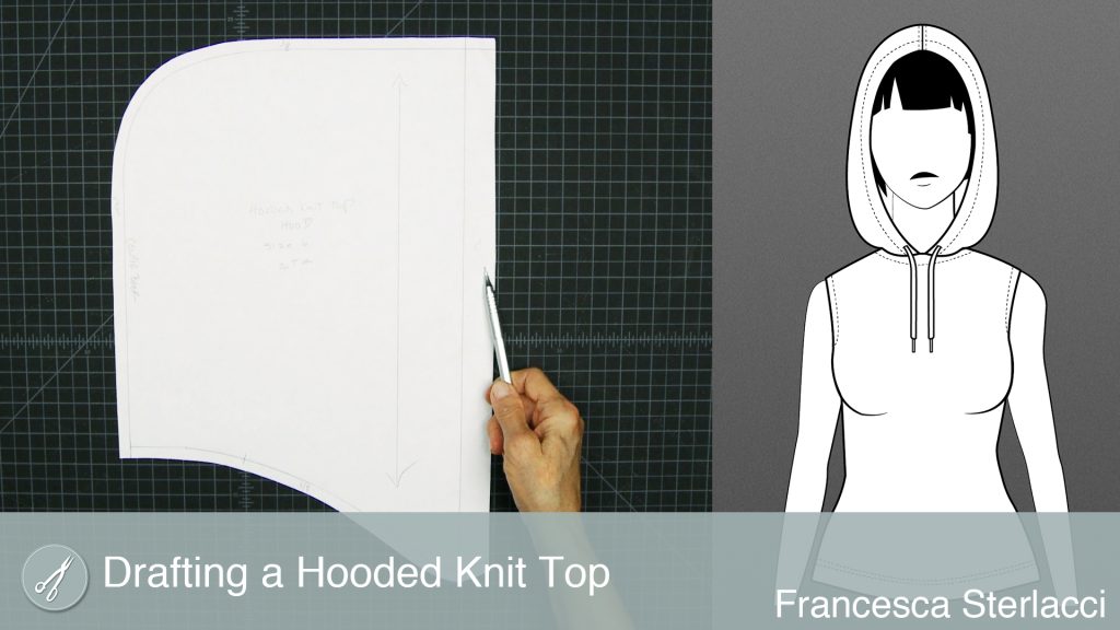 poster frame from lesson Drafting a Hooded Top