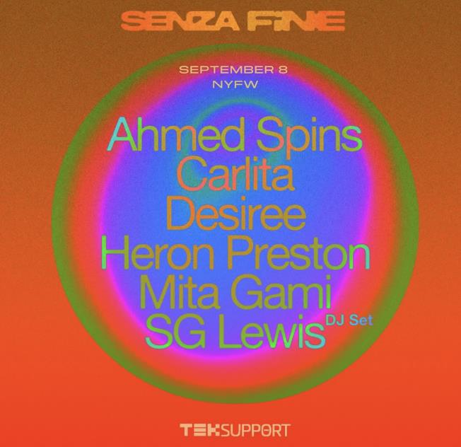 Teksupport Announces New York Fashion Week Program With Peggy Gou, Carlita + More