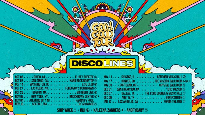 [Event Review] Disco Lines Brings All the Vibes to Sold Out NY Stop on GOOD GOOD TOUR