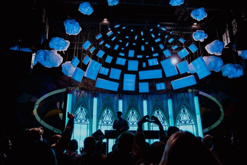 A Peek Inside Sam Gellaitrys Disco Party at Meow Wolf Denver