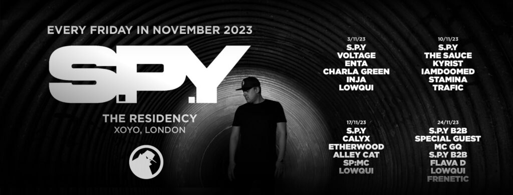Your EDM Q&A: S.P.Y on His recent XOYO Residency, Two Years of DARKMTTR and His Advice for Producers