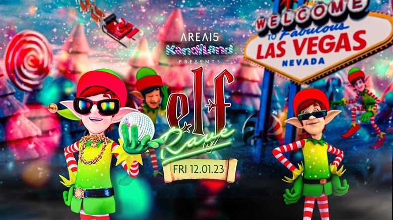 Transport Yourself To A North Pole Rager With AREA15’s ELF RAVE