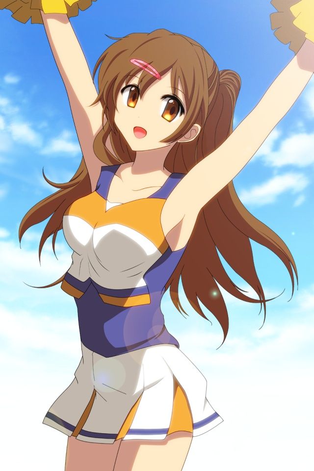 Anime cheerleader: Shinka Nibutani