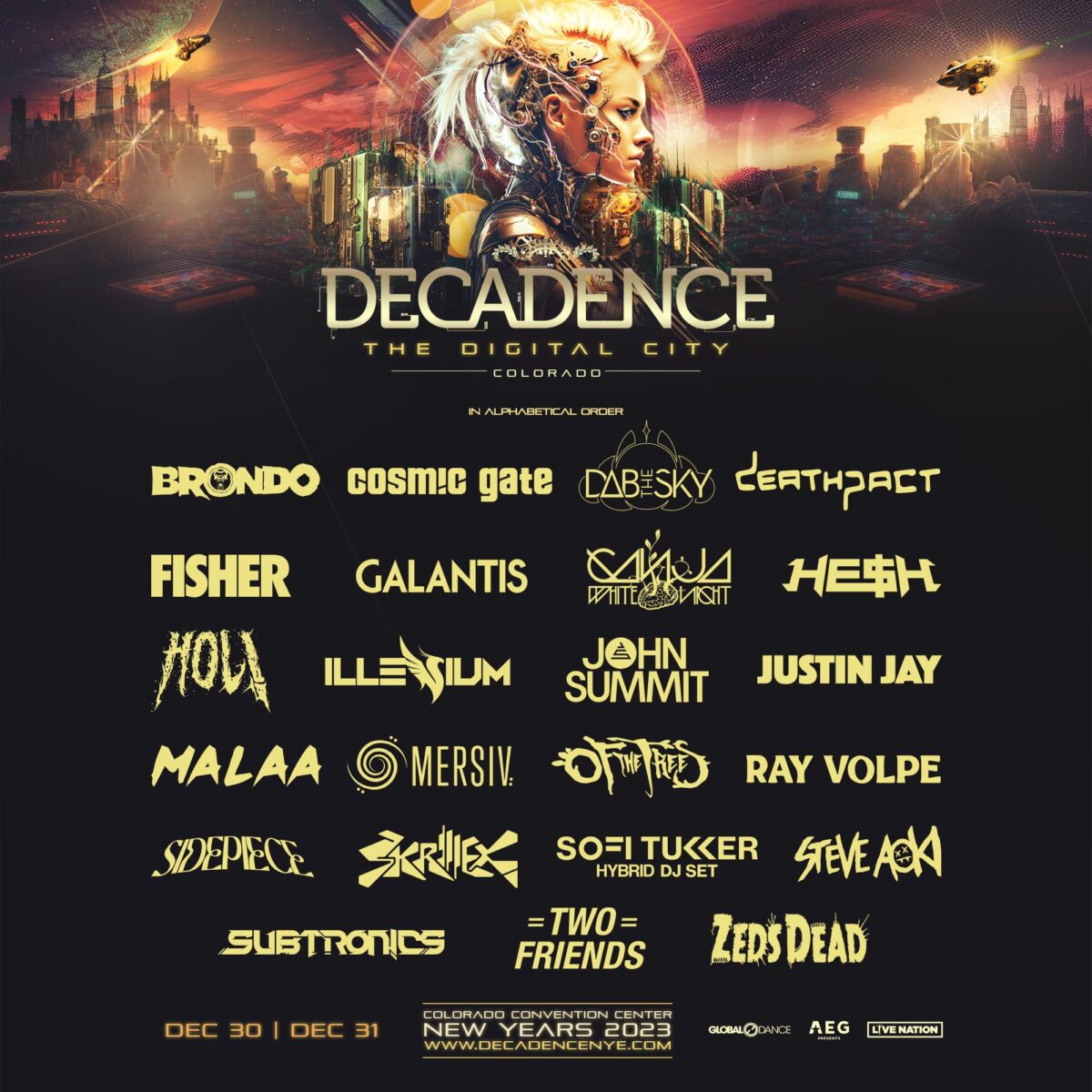 Reminisce On Decadence NYE With Their Lineups Throughout The Years