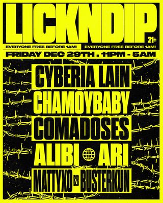 LicknDip’s Electrifying Countdown: Four Epic Shows in Los Angeles to Ring in the New Year W/ DJ Sneak!