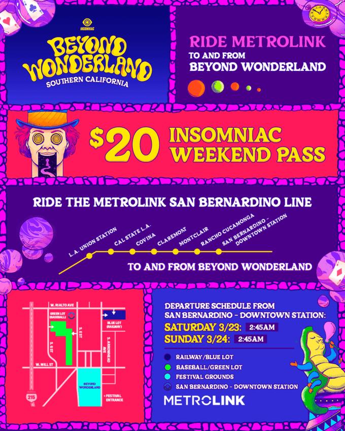 Insomniac Reveals Beyond Wonderland SoCal 2024 Lineup