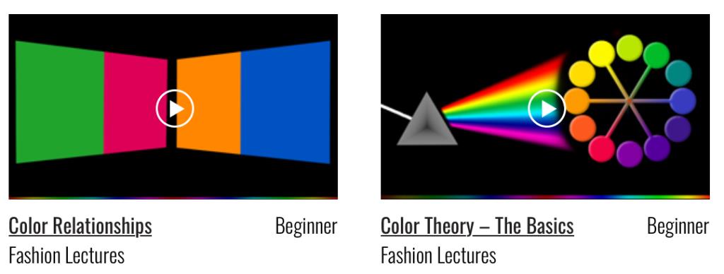 Color Relationships and Color Theory Lessons