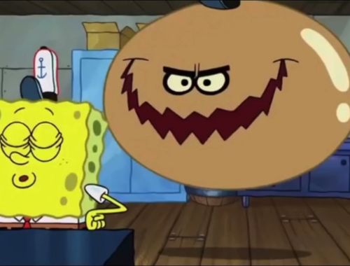 SpongeBob characters: Dirty Bubble