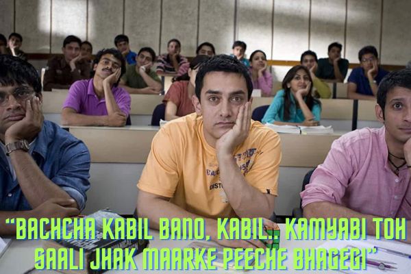 3 Idiots Dialogues: Bacha Kabil Bano Kabil