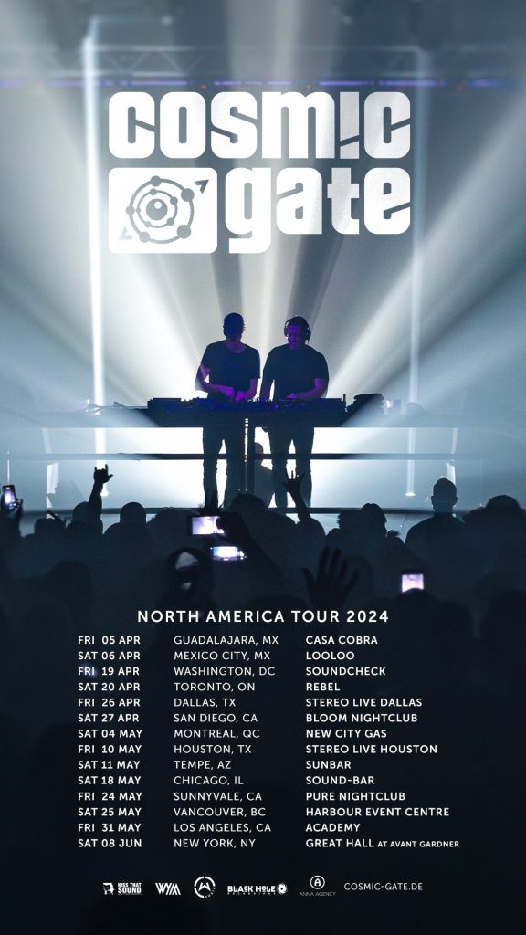Cosmic Gate New Single With Christian Burns, ‘Brave’ + US Tour Dates