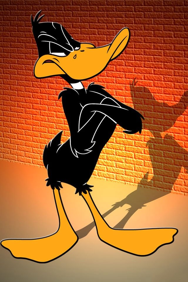 Cartoon characters: Daffy Duck