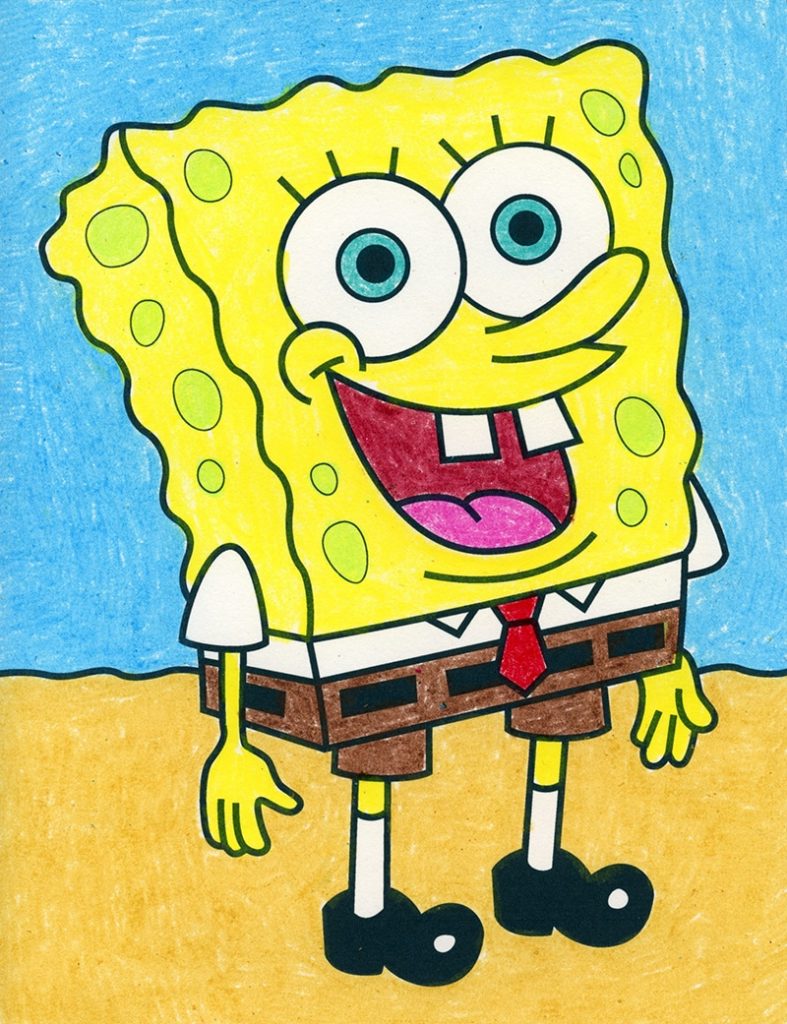 Cartoon characters: Spongebob Squarepants